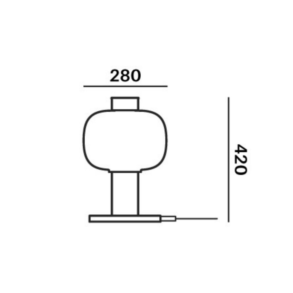 Bonbori Small PC1164 Table and Floor Light