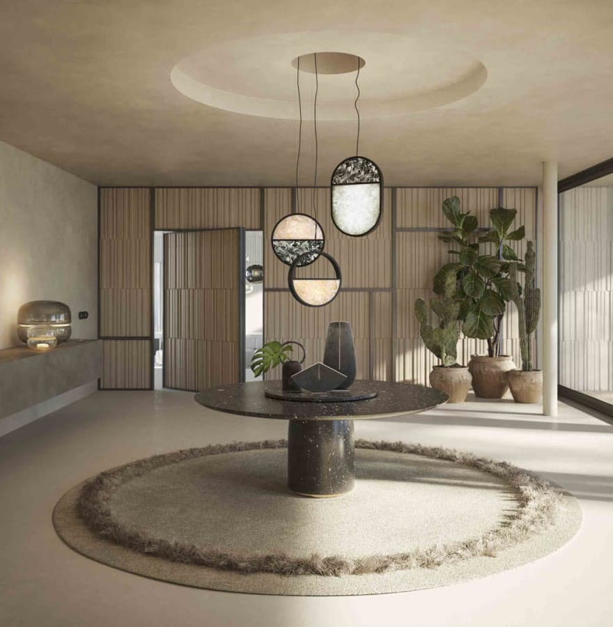 Geometric Circle Full PC1140 Suspension Lamp