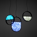 Geometric Circle 1/2 Top PC1141 Suspension Lamp