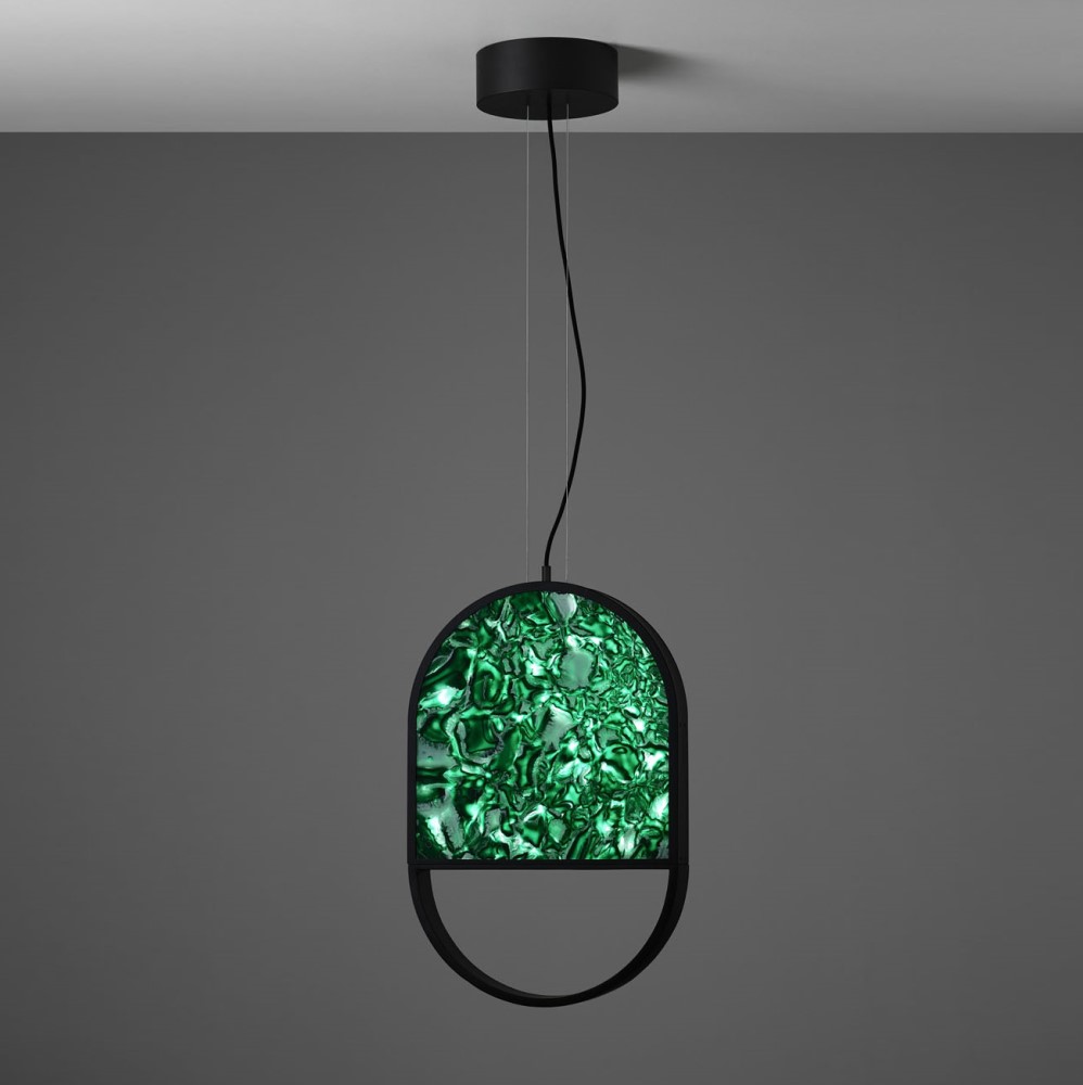 Geometric Oval 2/3 Top PC1144 Suspension Lamp