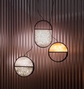 Geometric Oval 2/3 Bottom PC1150 Suspension Lamp