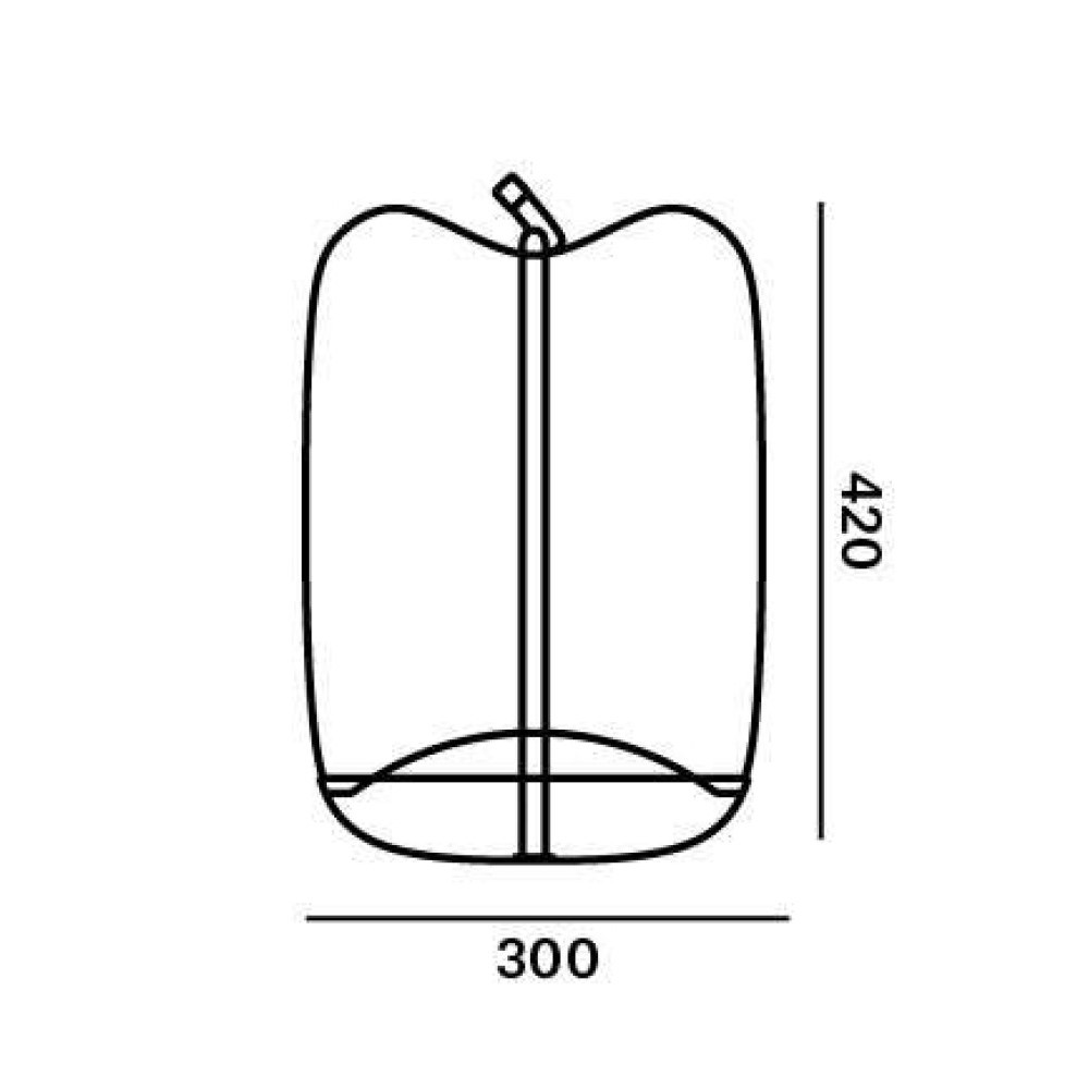 Knot Battery PC1249 Portable Table Lamp