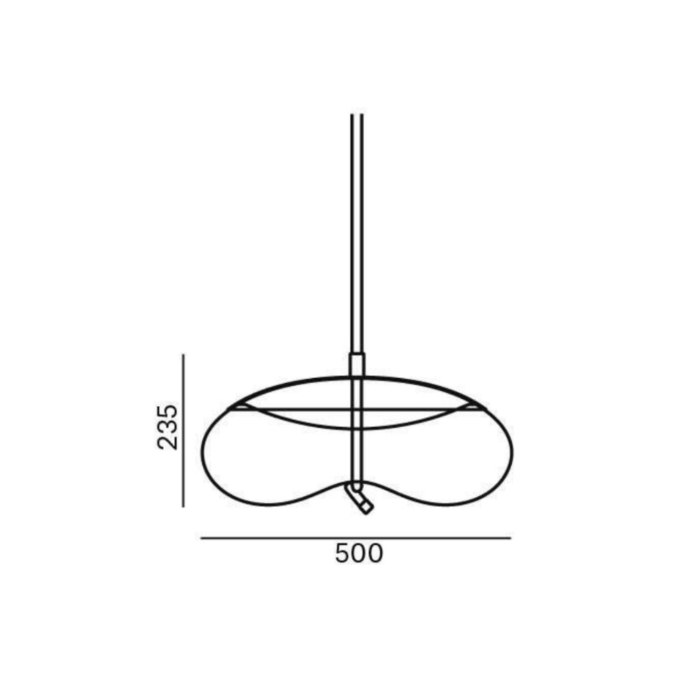Knot Disco PC1017 Suspension Lamp