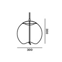 Knot Small Sfera PC1035 Suspension Lamp