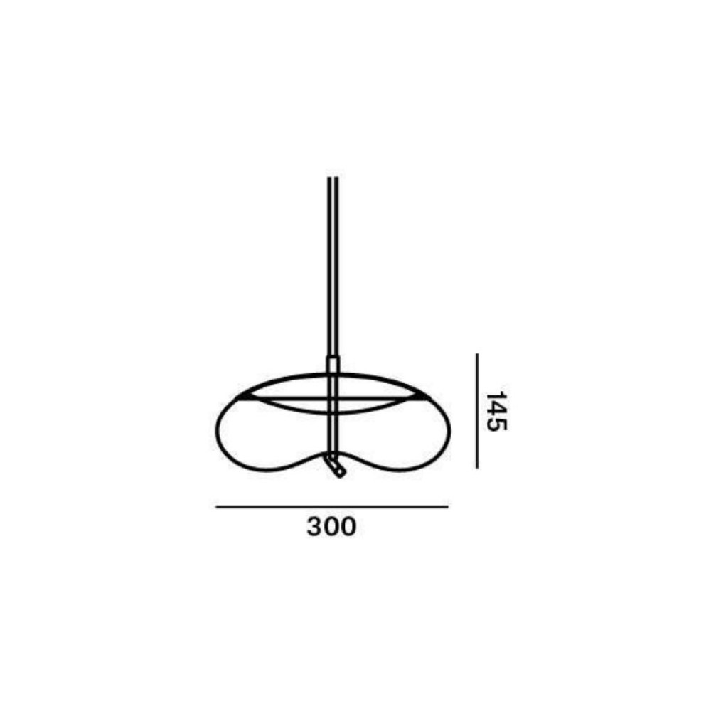 Knot Small Disco PC1037 Suspension Lamp