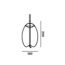 Knot Small Uovo PC1036 Suspension Lamp