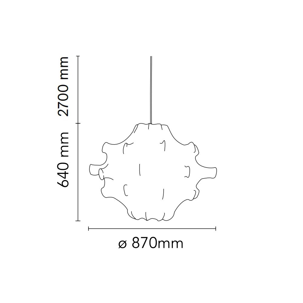 Taraxacum 2 Suspension Lamp