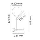 IC T1 High Table Lamp