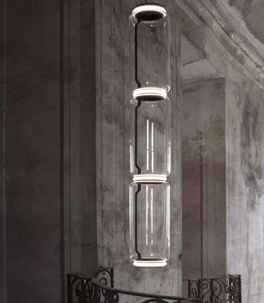 Noctambule Low Cylinders Suspension Lamp