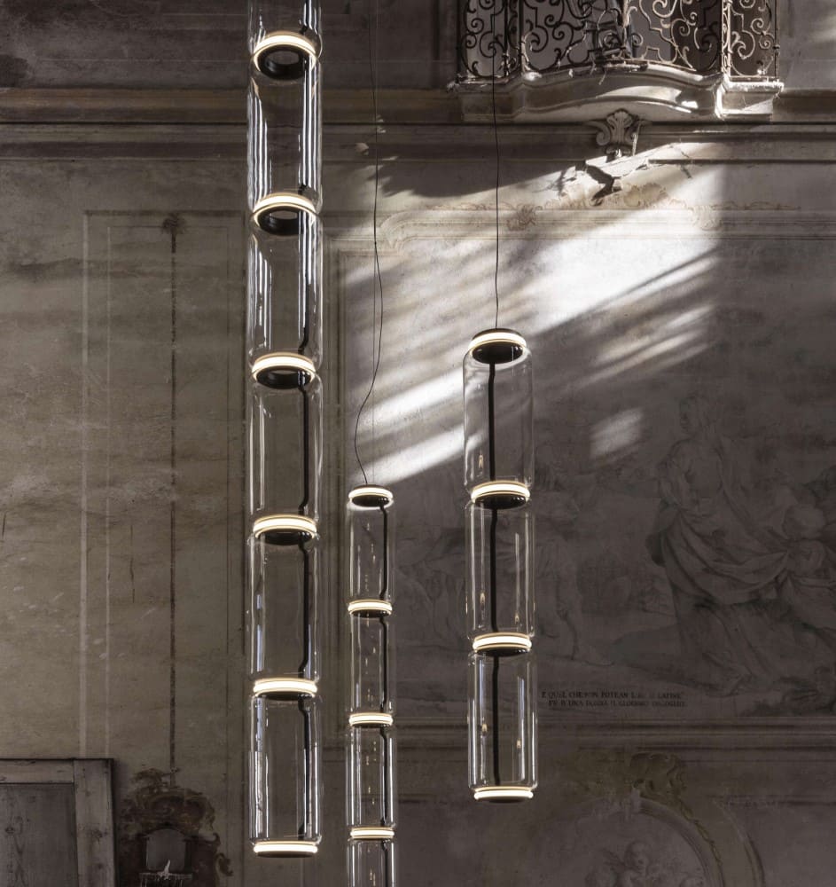 Noctambule High Cylinders Suspension Lamp