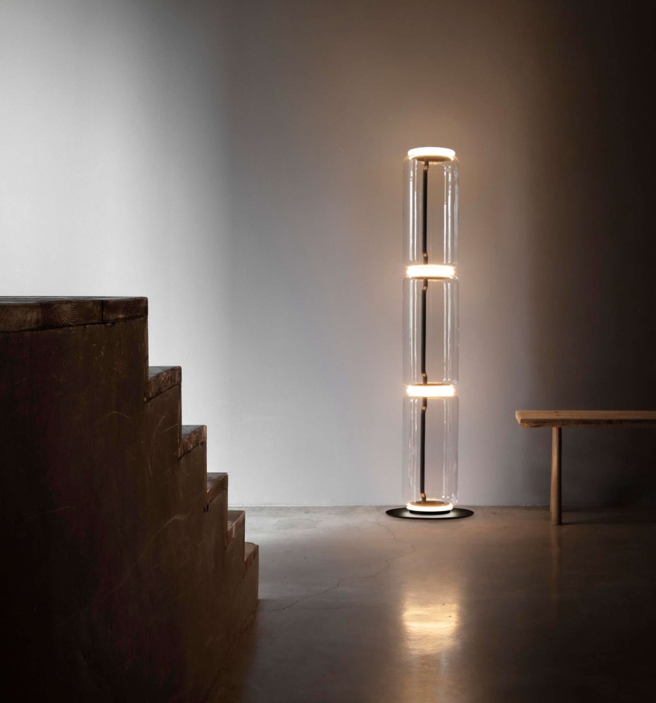 Noctambule Low Cylinders Floor Lamp