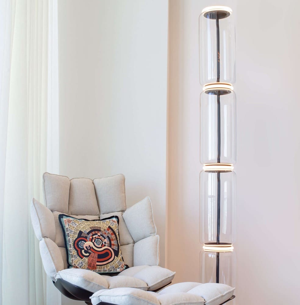 Noctambule High Cylinders Floor Lamp