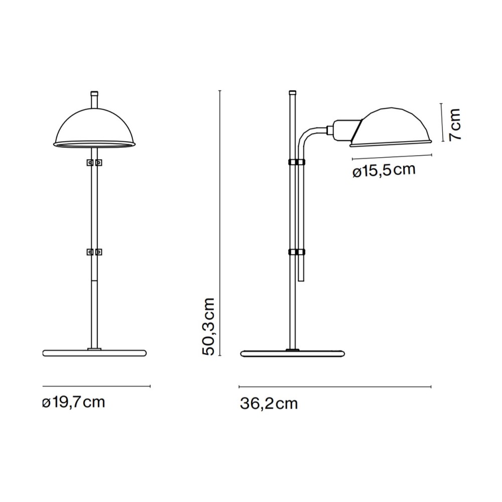 Funiculí S Table Lamp