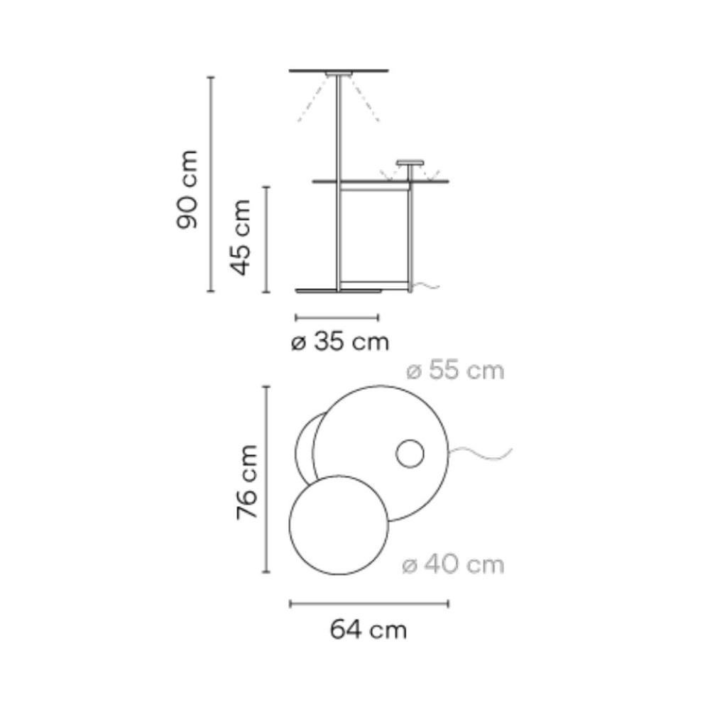 Flat 5945 Floor Lamp