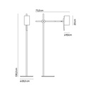 Scantling P73 Floor Lamp