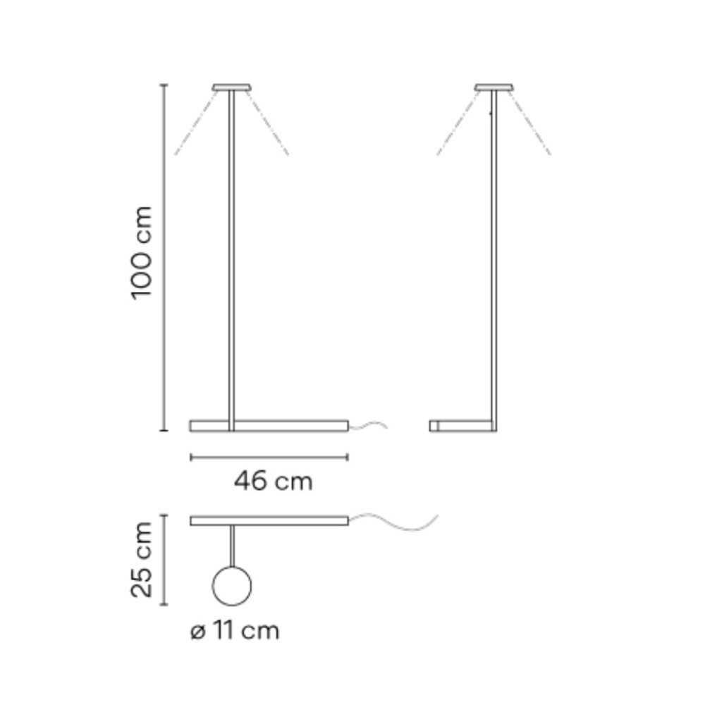 Flat 5955 Floor Lamp