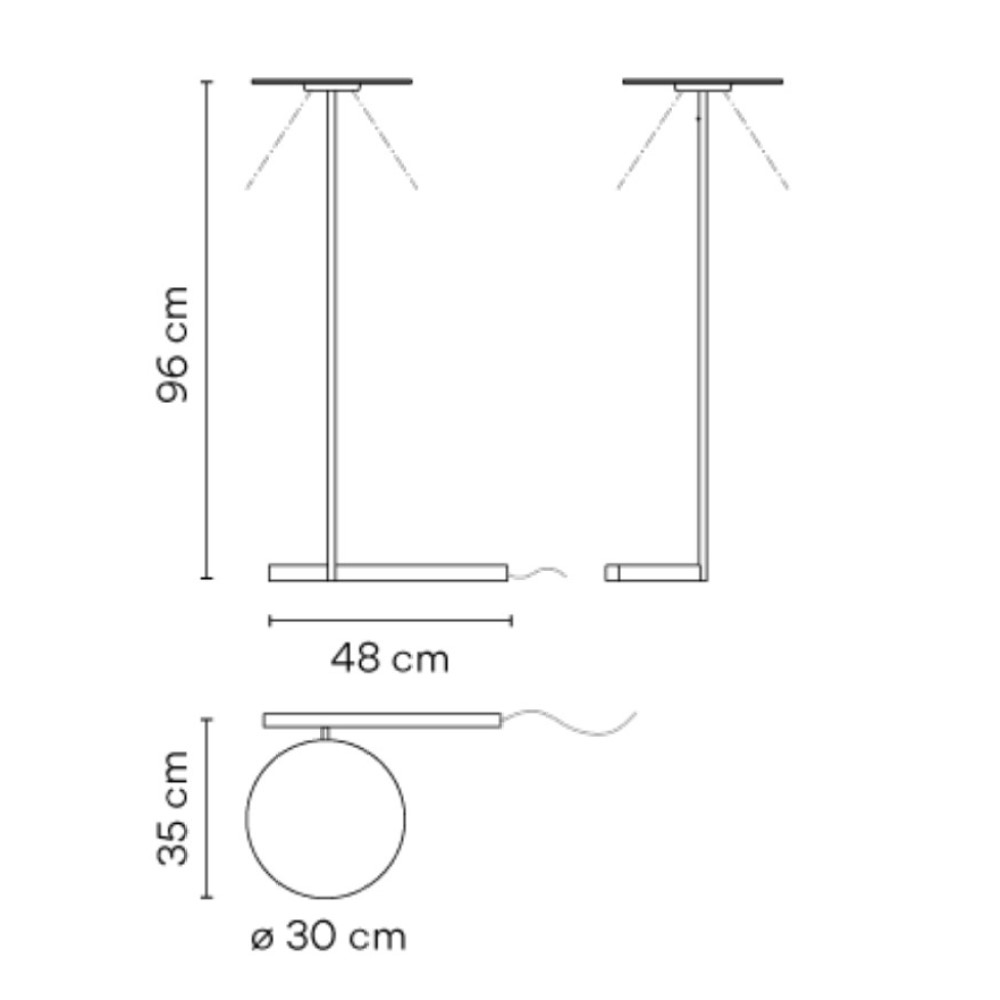 Flat 5957 Floor Lamp