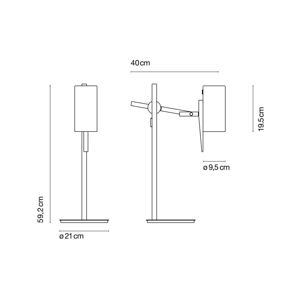 Scantling S Table Lamp