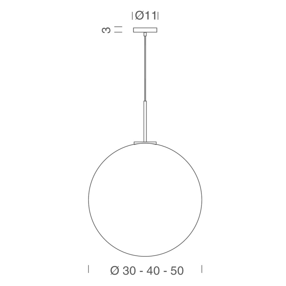 Asteroide Suspension Lamp