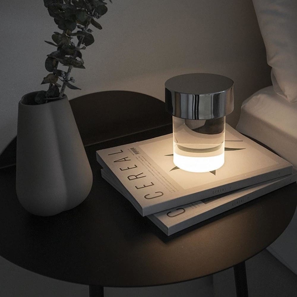 Last Order Clear Outdoor Table Lamp