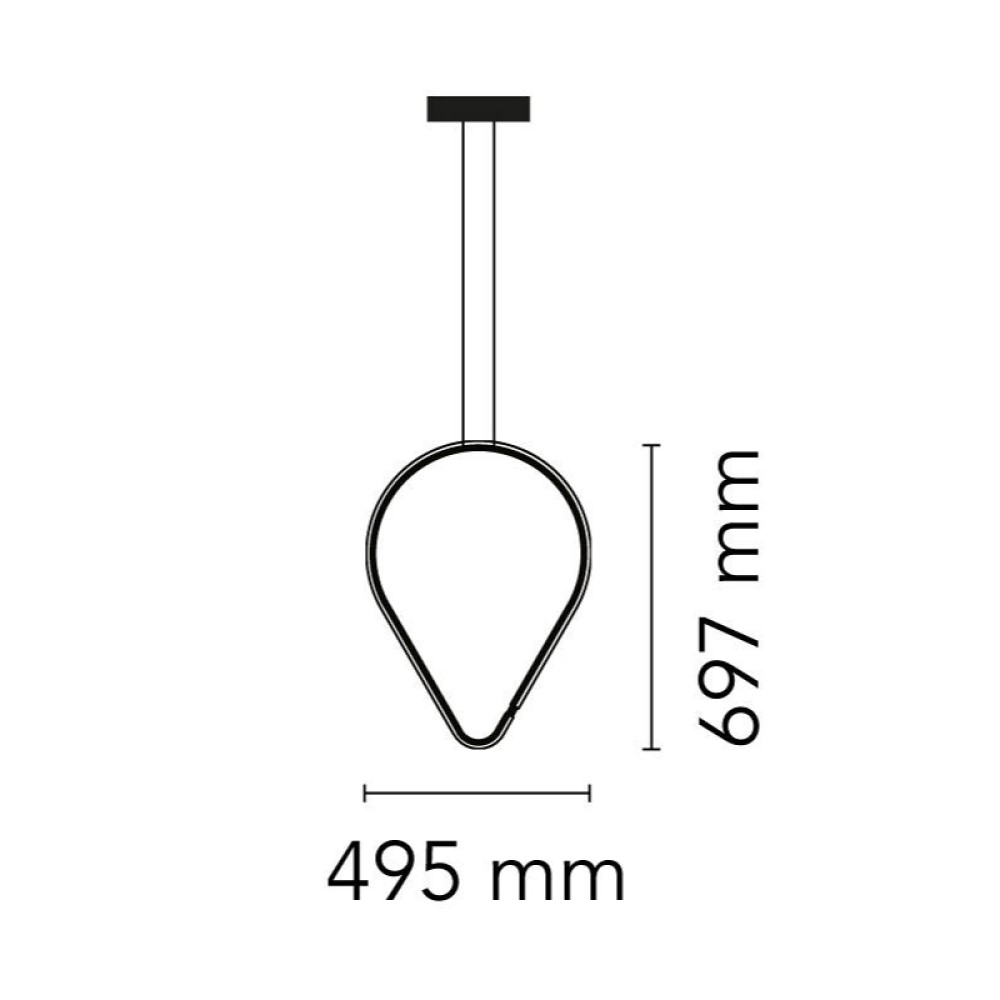 Arrangements Drop Down Suspesnion Lamp