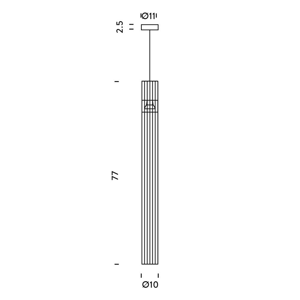 Ilium E27 Suspension Lamp