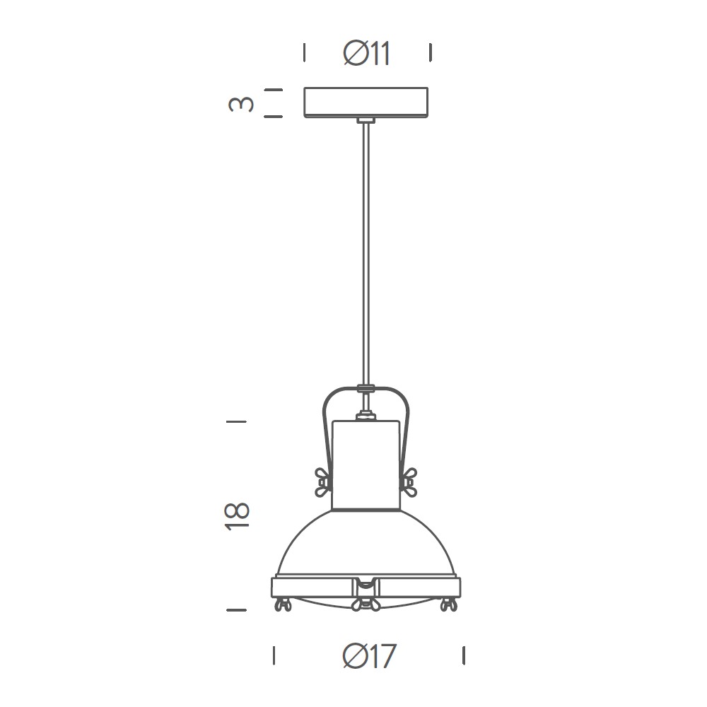 Projecteur 165 Suspension Lamp