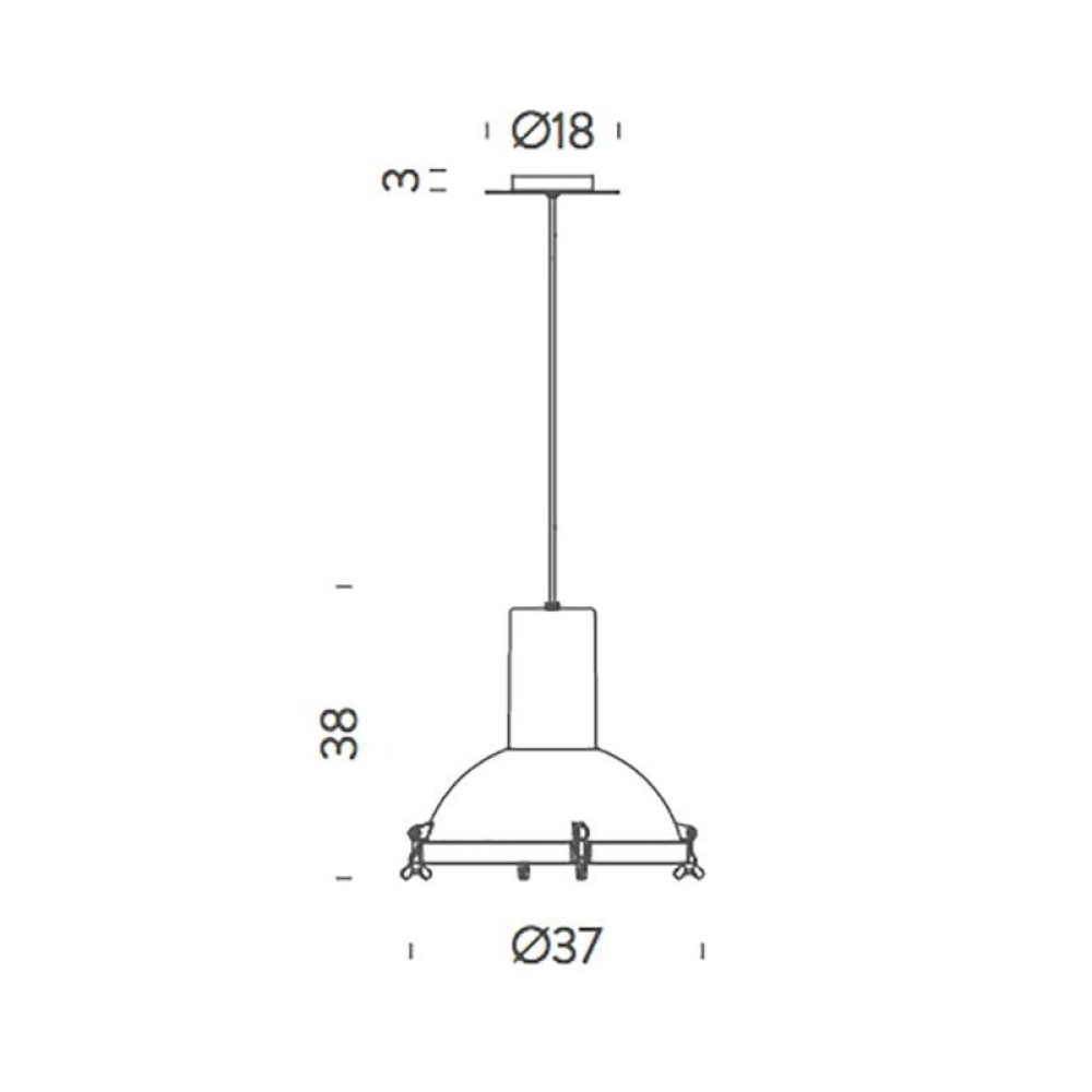 Projecteur 365 Suspension Lamp