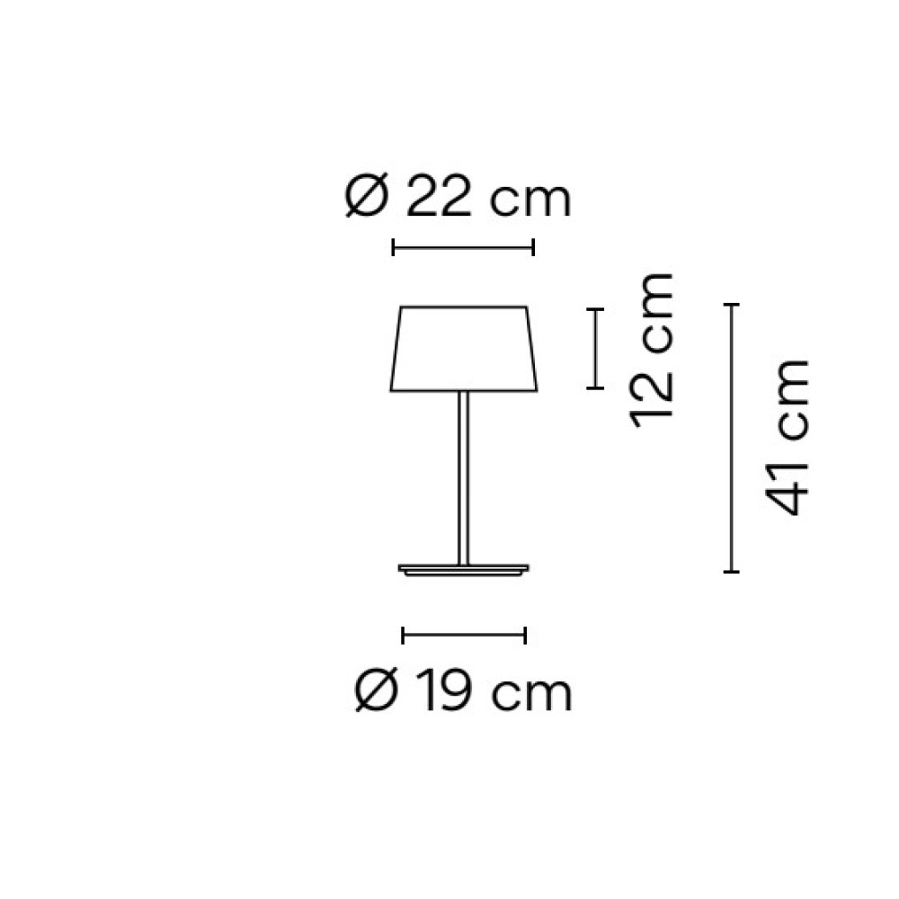 Warm 4895 Table Lamp