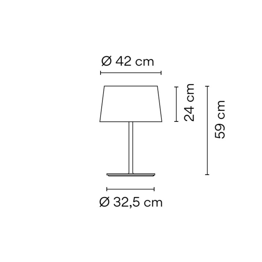 Warm 4900 Table Lamp