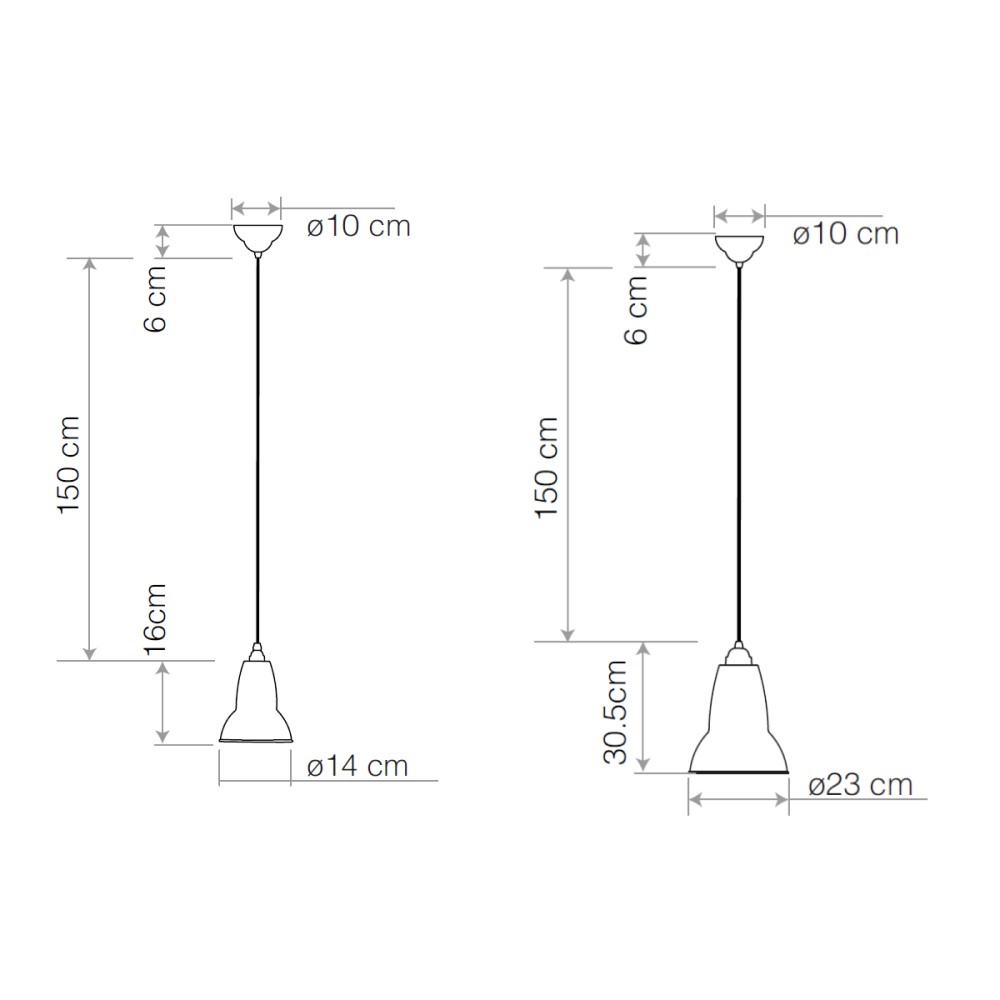 Original 1227 Suspension Lamp