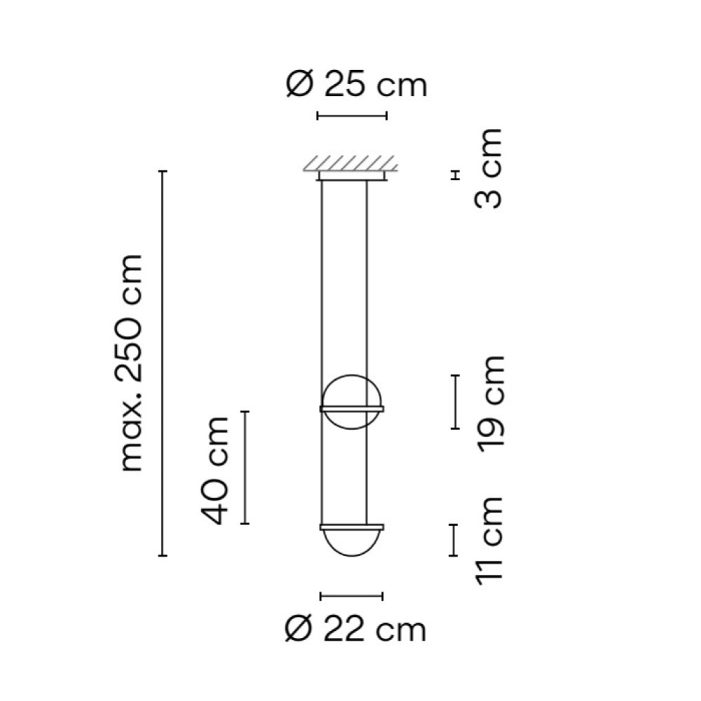 Palma 3724 Suspension Lamp