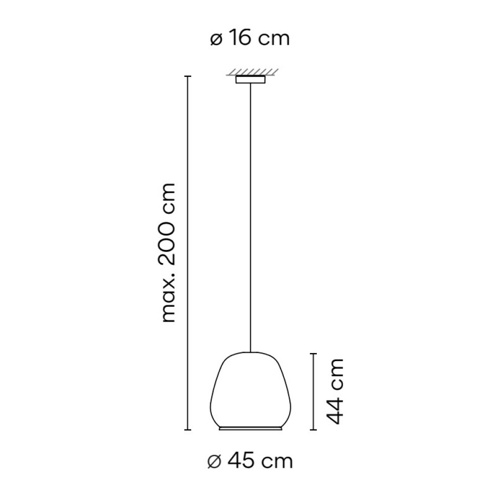 Knit 7450 Suspension Lamp