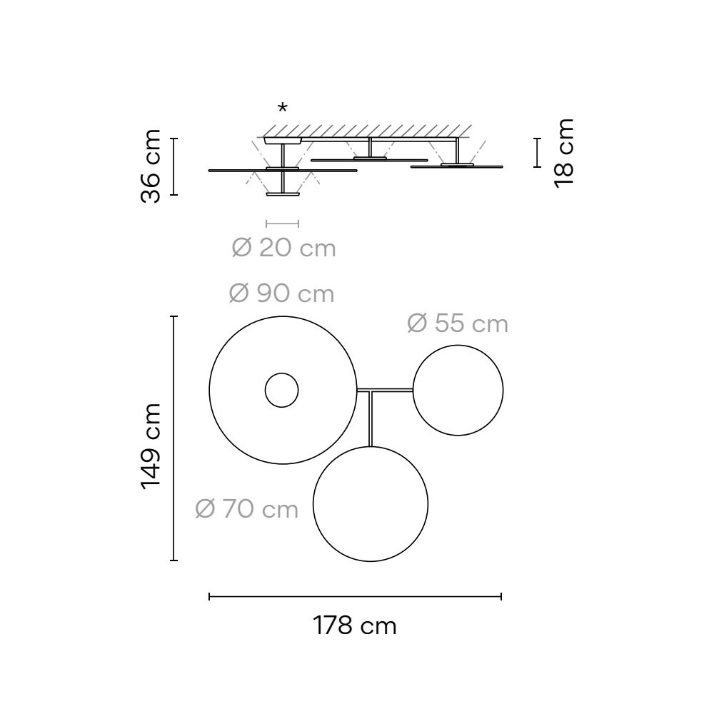 Flat 5922 Ceiling Light