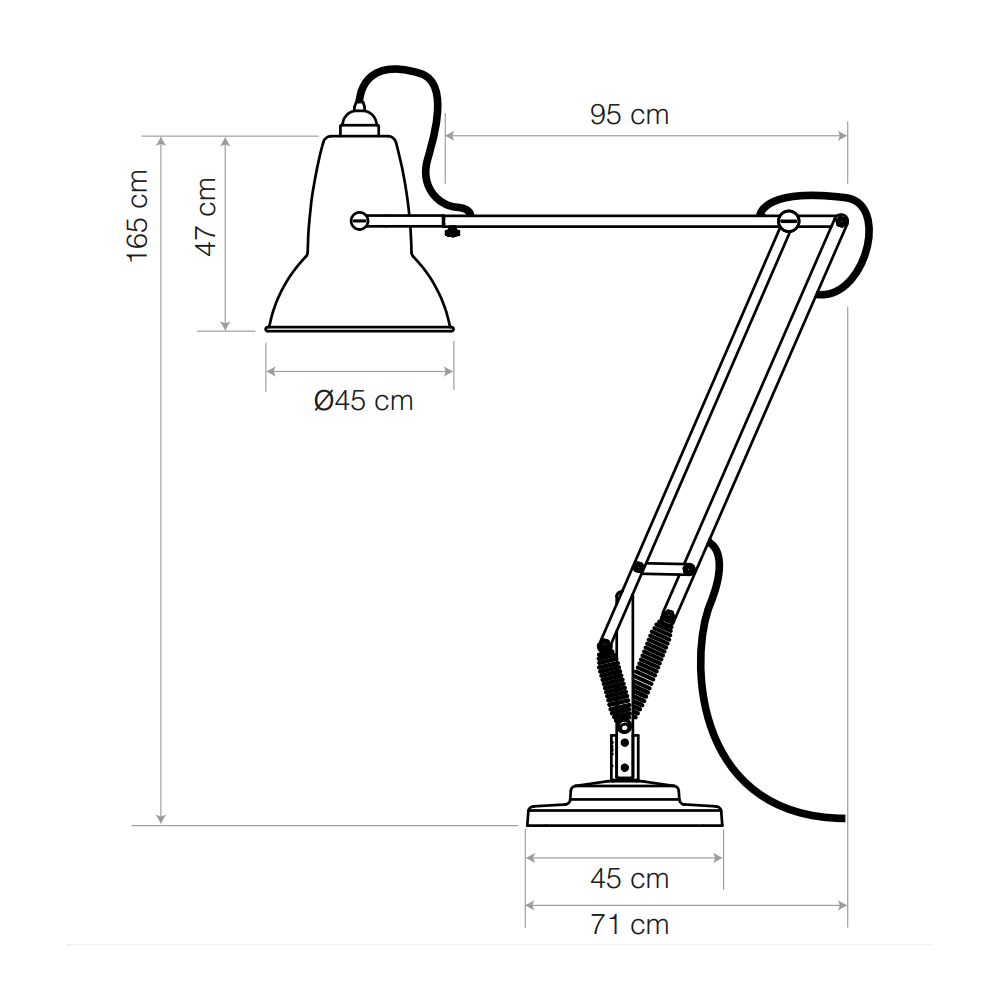 Original 1227 Giant Floor Lamp