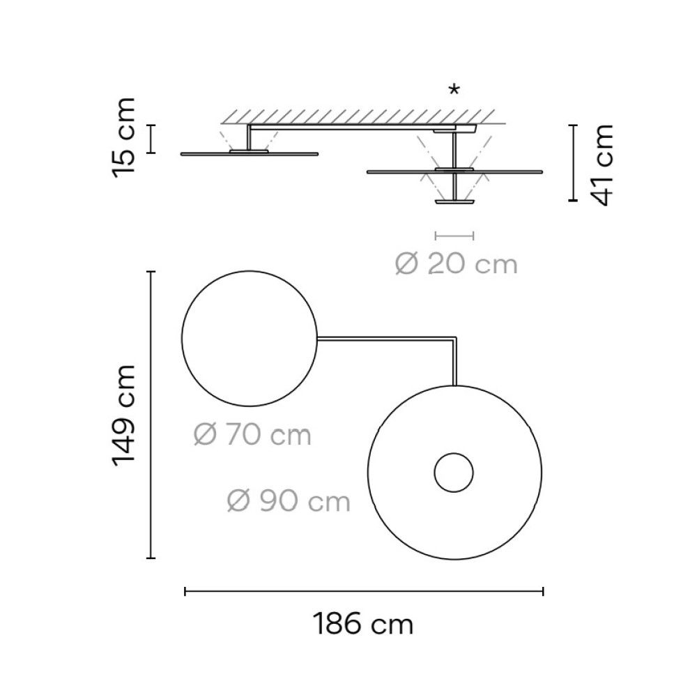 Flat 5924 Ceiling Light