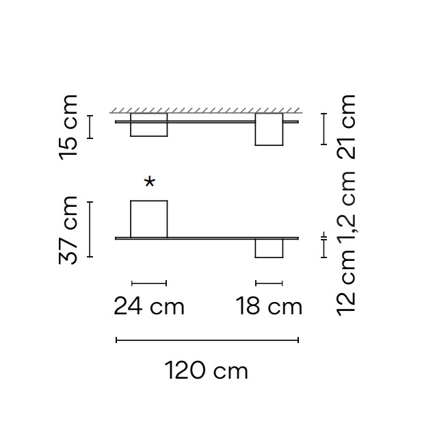 Structural 2640 Ceiling Light