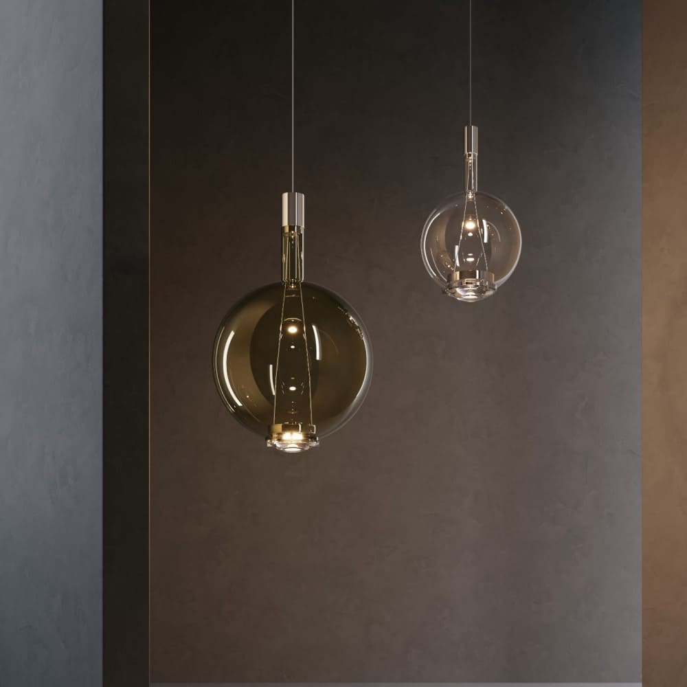 Sky-Fall Round Suspension Lamp