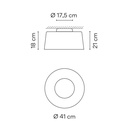 Tube 6105 Ceiling Light