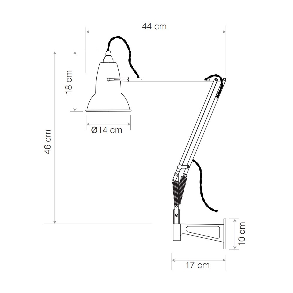 Original 1227 Wall Light