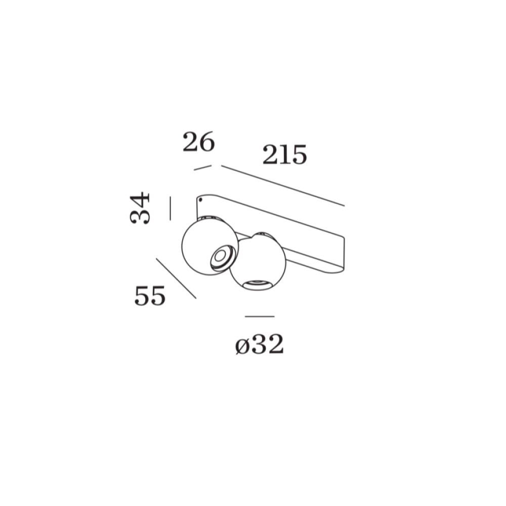 Leca 2.0 Ceiling Light