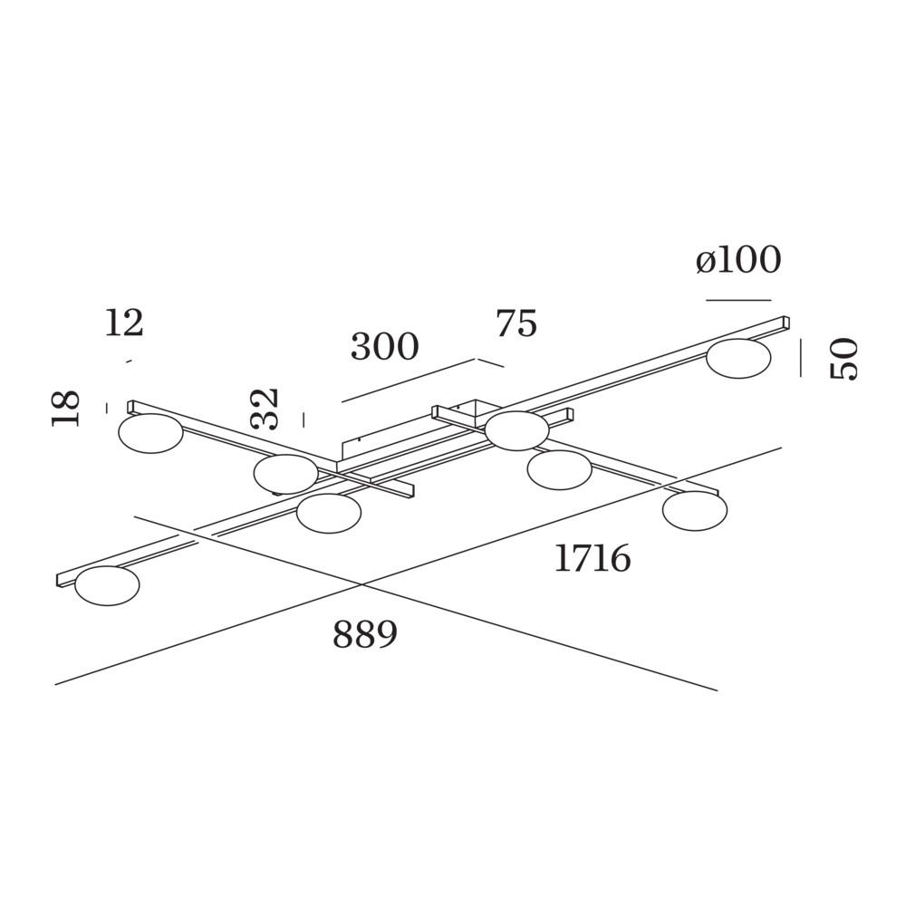 Perlez Grid 1.0 Ceiling Light