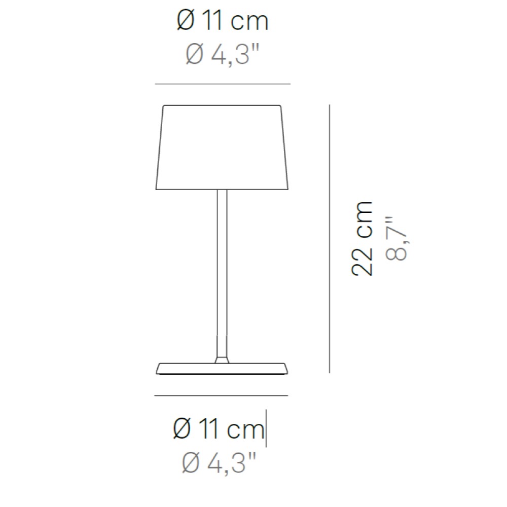 Olivia Mini Portable Table Lamp