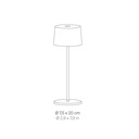 Olivia Micro Portable Table Lamp