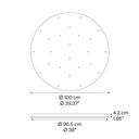 Round Cluster System for 24 lights