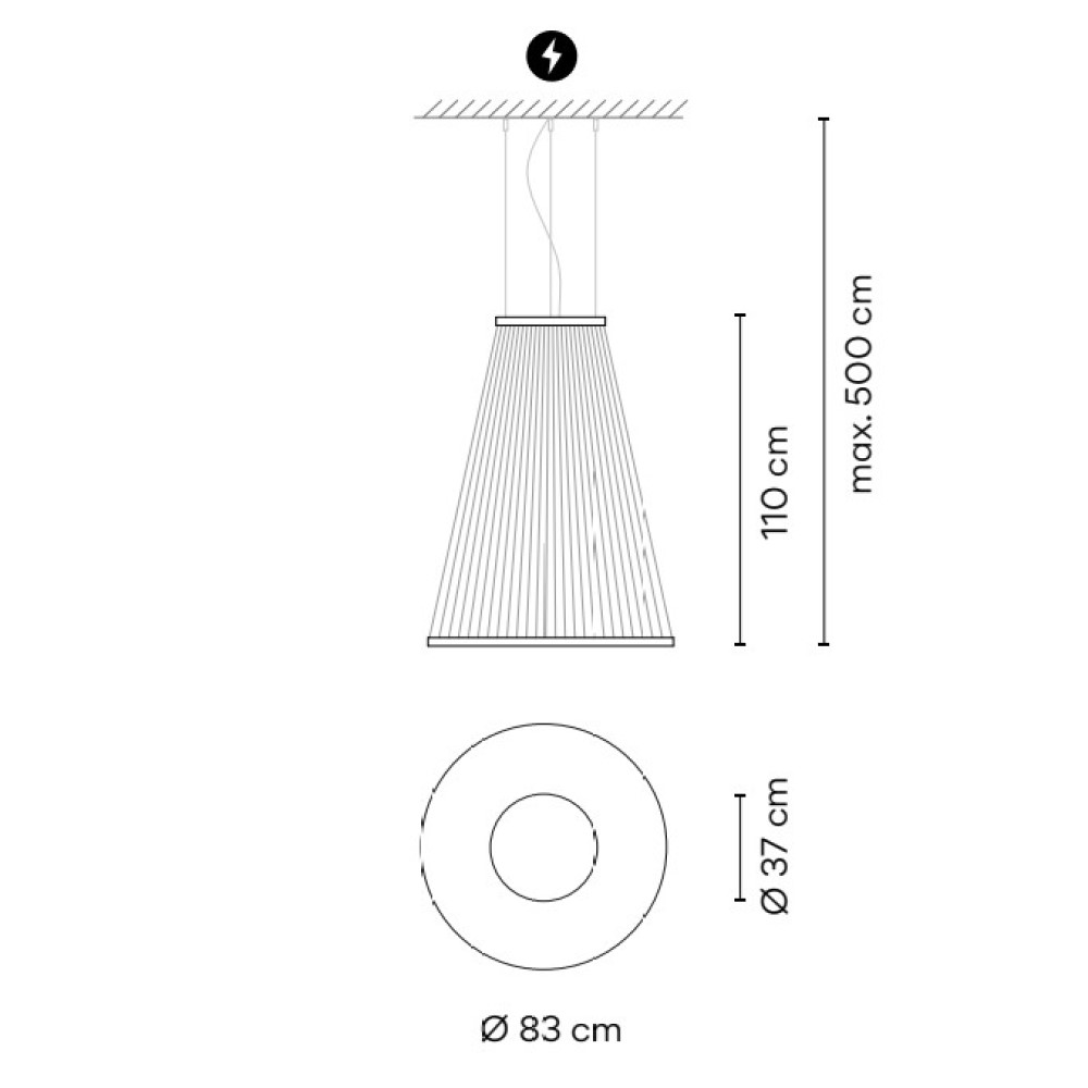 Array 1865 Suspension Lamp