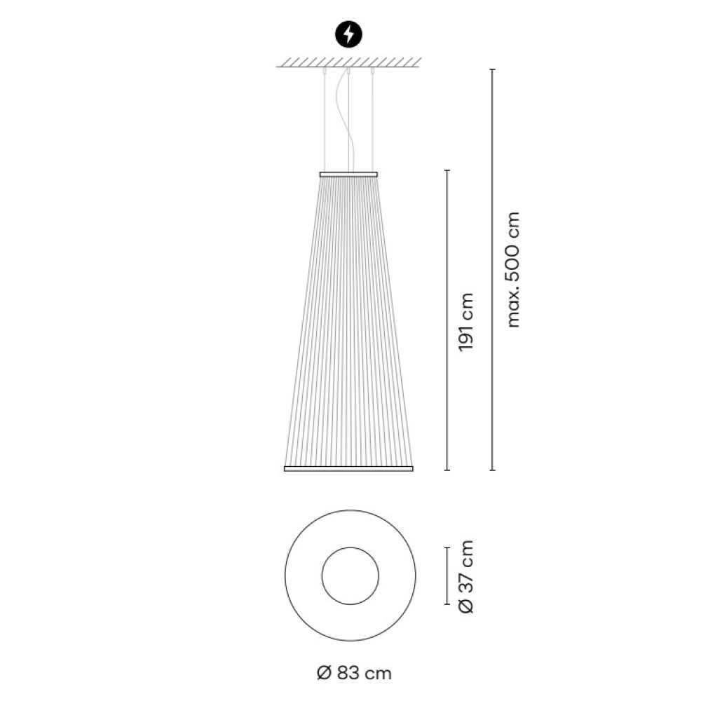 Array 1870 Suspension Lamp