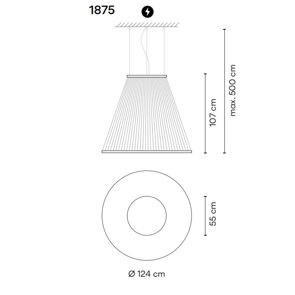 Array 1875 Suspension Lamp