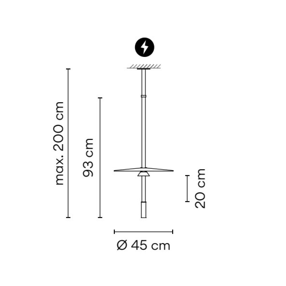 Flamingo Mini 1585 Suspension Lamp