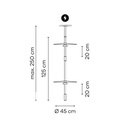 Flamingo Mini 1590 Suspension Lamp